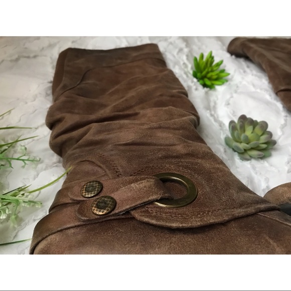 Distressed Boots | Rustic Southerny Style | Brown - Picture 4 of 5